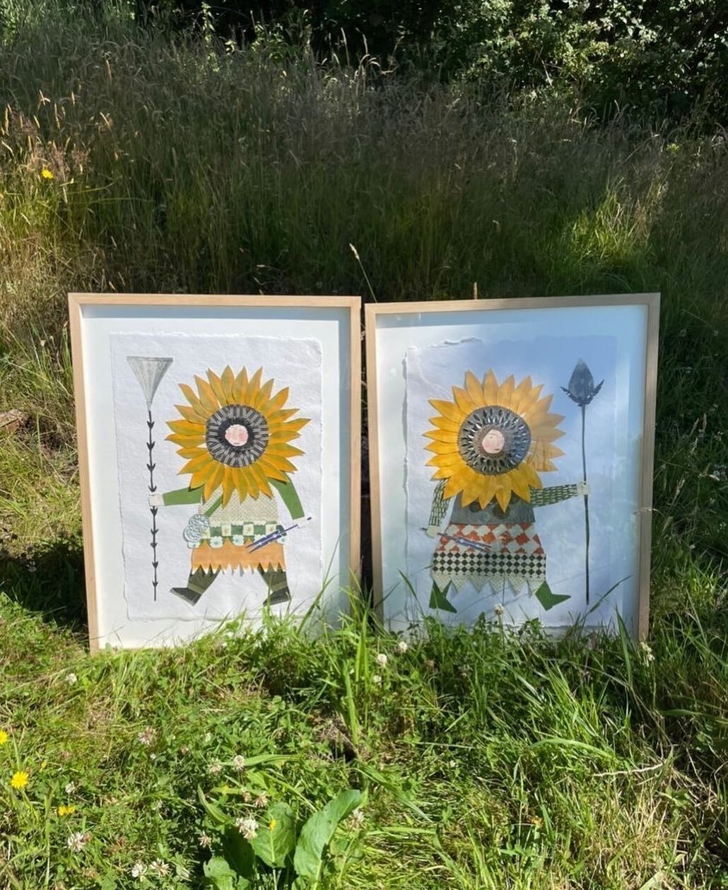 Last day to bid! Do it now! @standtall_artauction pair of sunflowers for your walls

#ukrainefundraiser #jowaterhouse #artcharity #collage #ownart