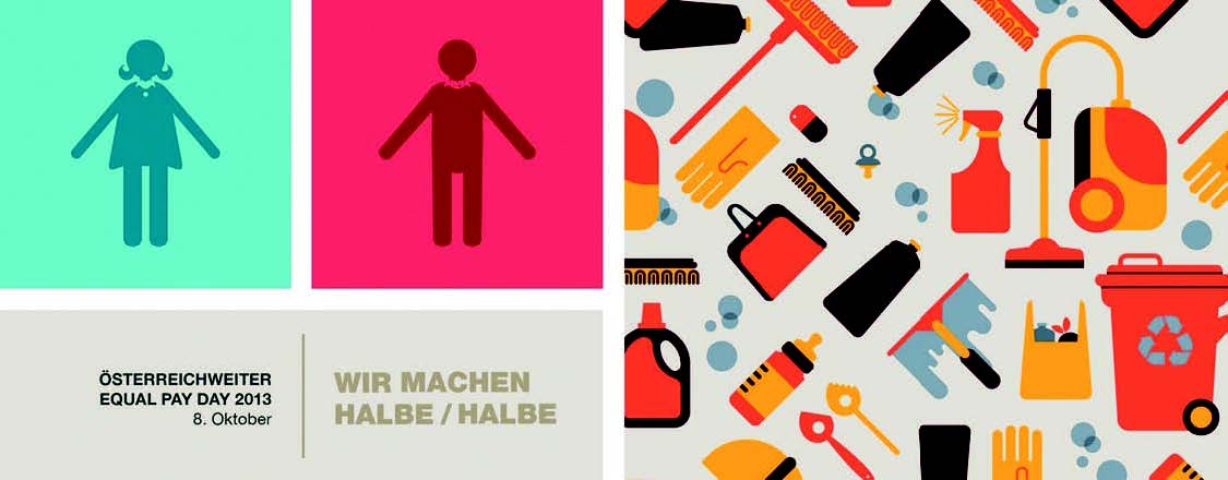 “We are sharing fifty:fifty” - Distribution of house work as the theme of the Equal Pay Day 2013 in Austria. Österreichischer Städtebund