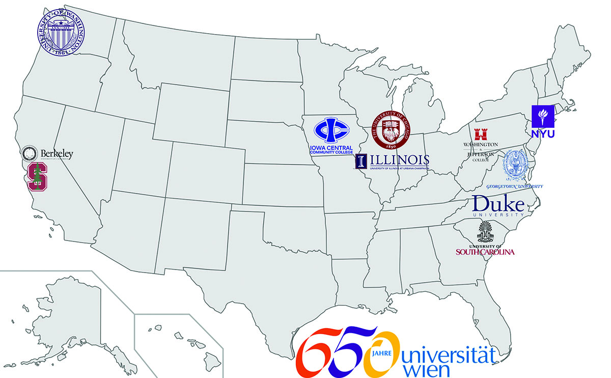 The University of Vienna - U.S. Partner Universities