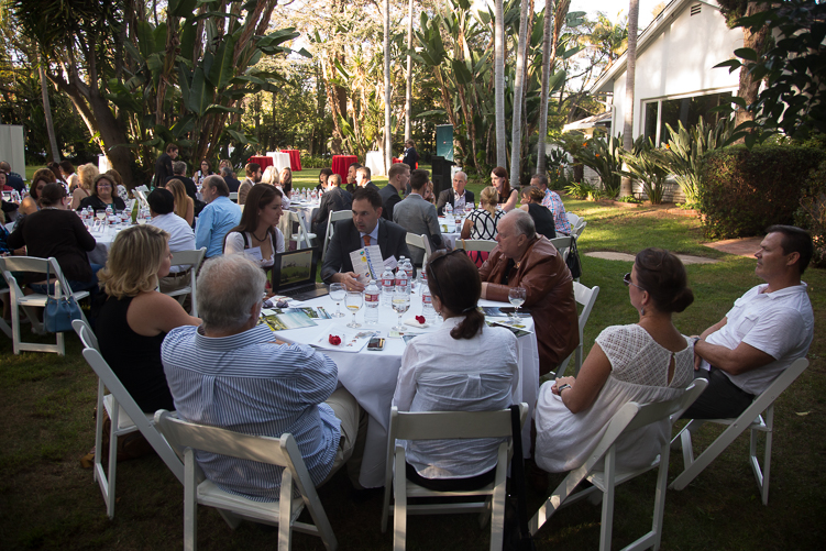  Event for the Austria Tourism office in the residence of the Austrian consul general. Photo: ÖGK LA 