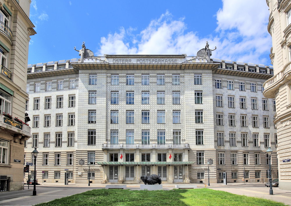  Otto Wagner,&nbsp; Postal Savings Bank,&nbsp; Vienna. Photo: Wikimedia/Bwag 