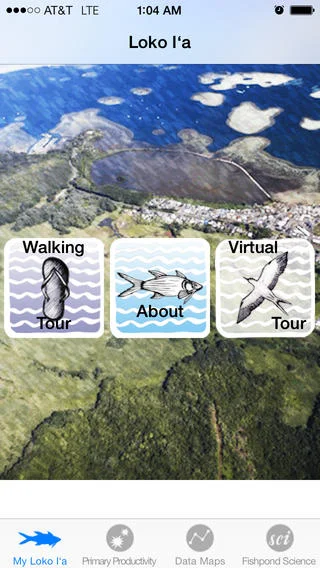 Provides tours of He‘eia Fishpond that can be done on site, or virtually. During your tour, contour maps or time-series graphs of actual pond biogeochemistry can be viewed.