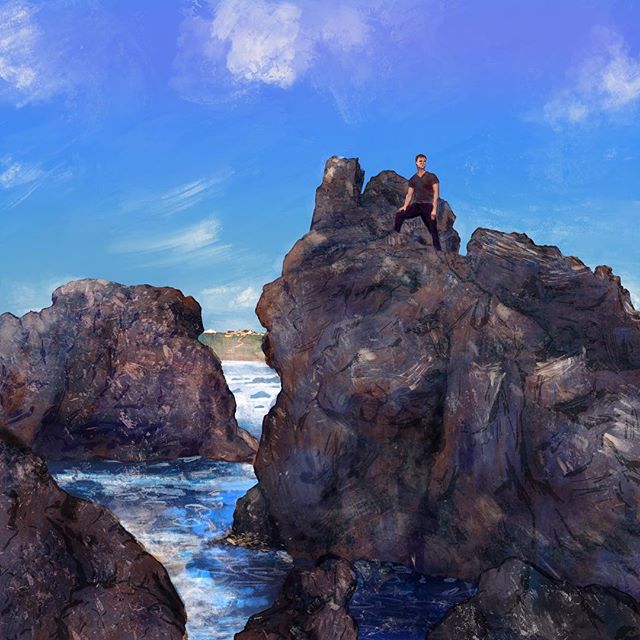 ✈️ Knocked this out on my flight home from the Azores. Love those clipping masks!

#procreate #art #drawing #painting #beach #ocean #azores #portugal