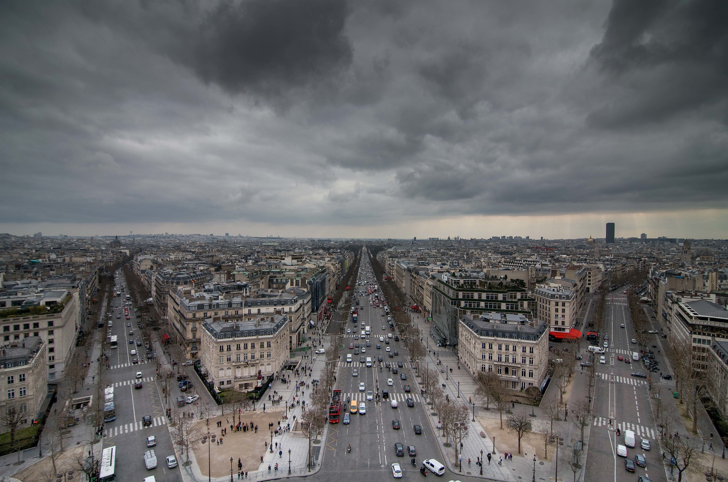 View from Arc de Triomphe | Paris, France