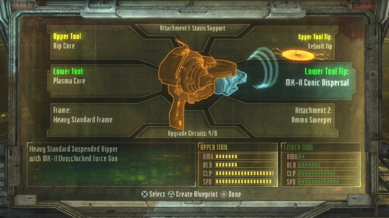 The new bench provides thousands of options for weapon mayhem