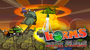 You control an army of worms. It sounds like my nightmare but it's rather enjoyable. (Vita)