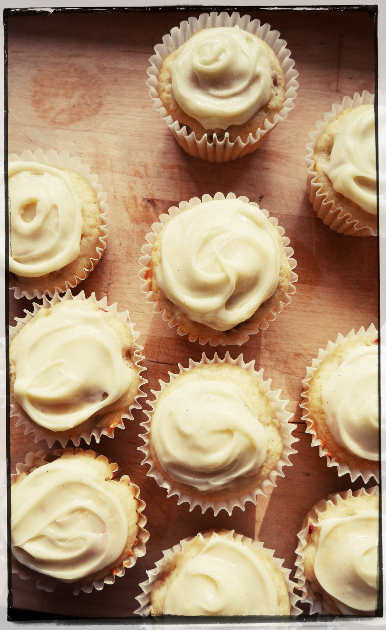 Finished cupcakes