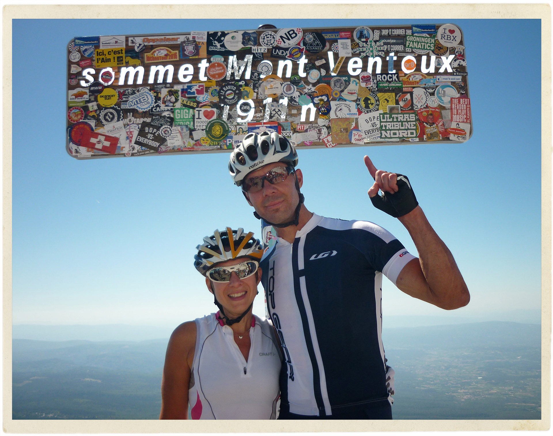 Mont Ventoux summit.