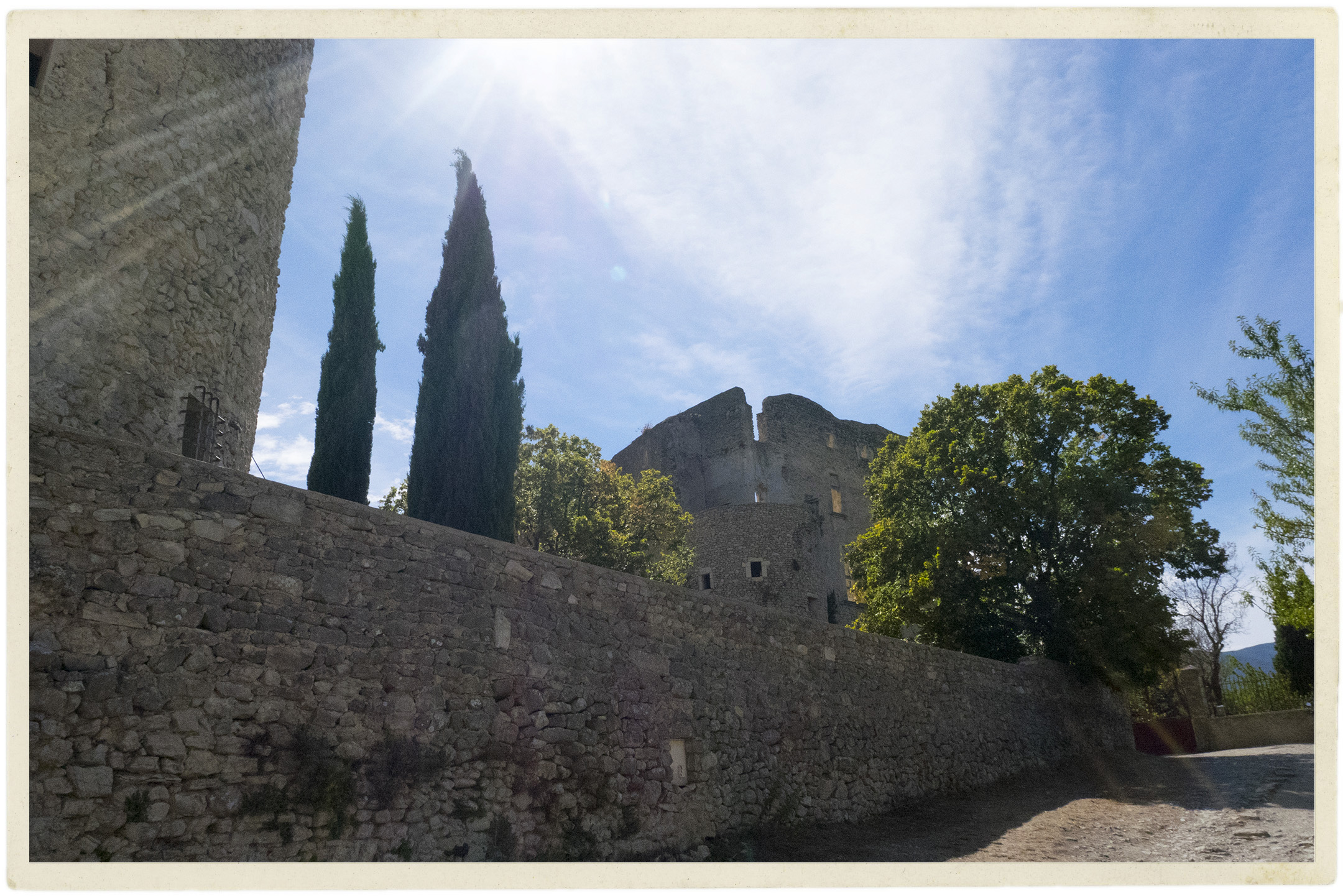 The stunning village of Montbrun-les-Bains.