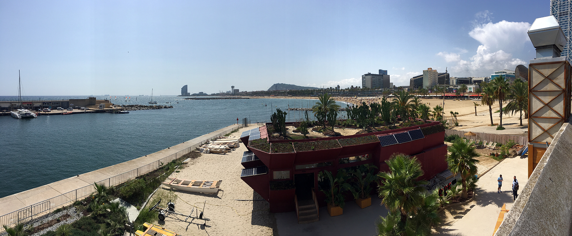 Barceloneta Beach.