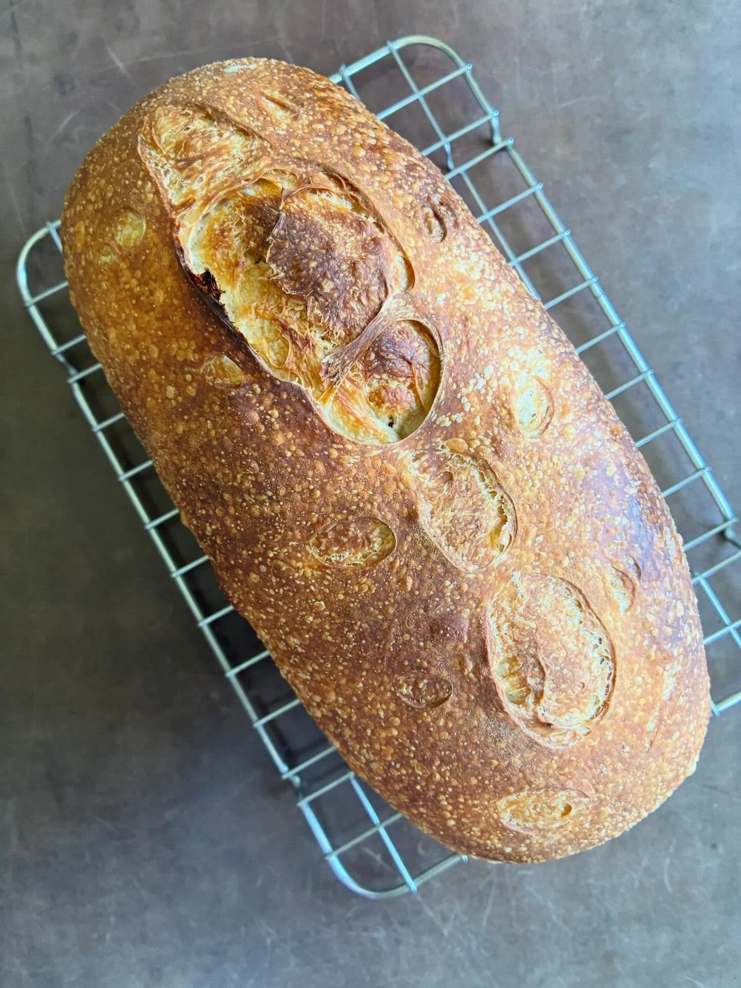I love this softer sourdough loaf 🍞 recipe. It works amazingly well in my long @falconenamel tin (best loaf pan I&rsquo;ve ever had!) French toast Sunday morning seems like the perfect thing to do 😍