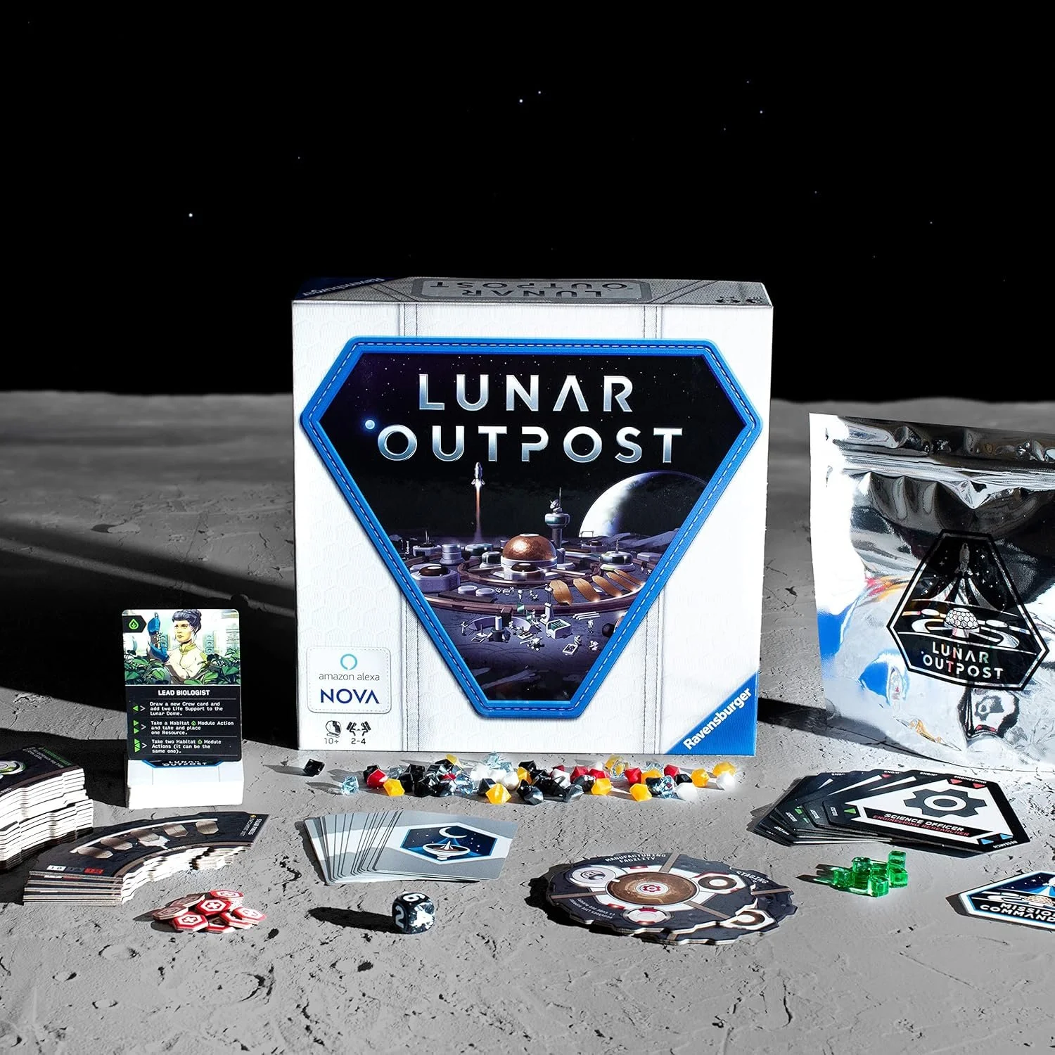 Lunar Outpost Board Game