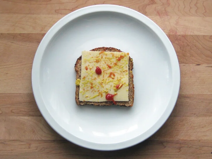 Jackson Pollock Sandwich