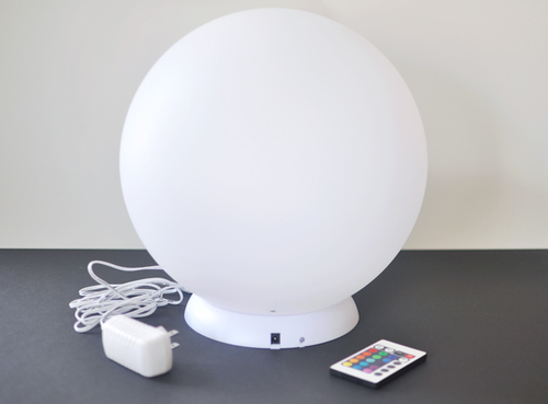 BRIGHTTONE 12" Globe, IR control Purchase on Etsy »