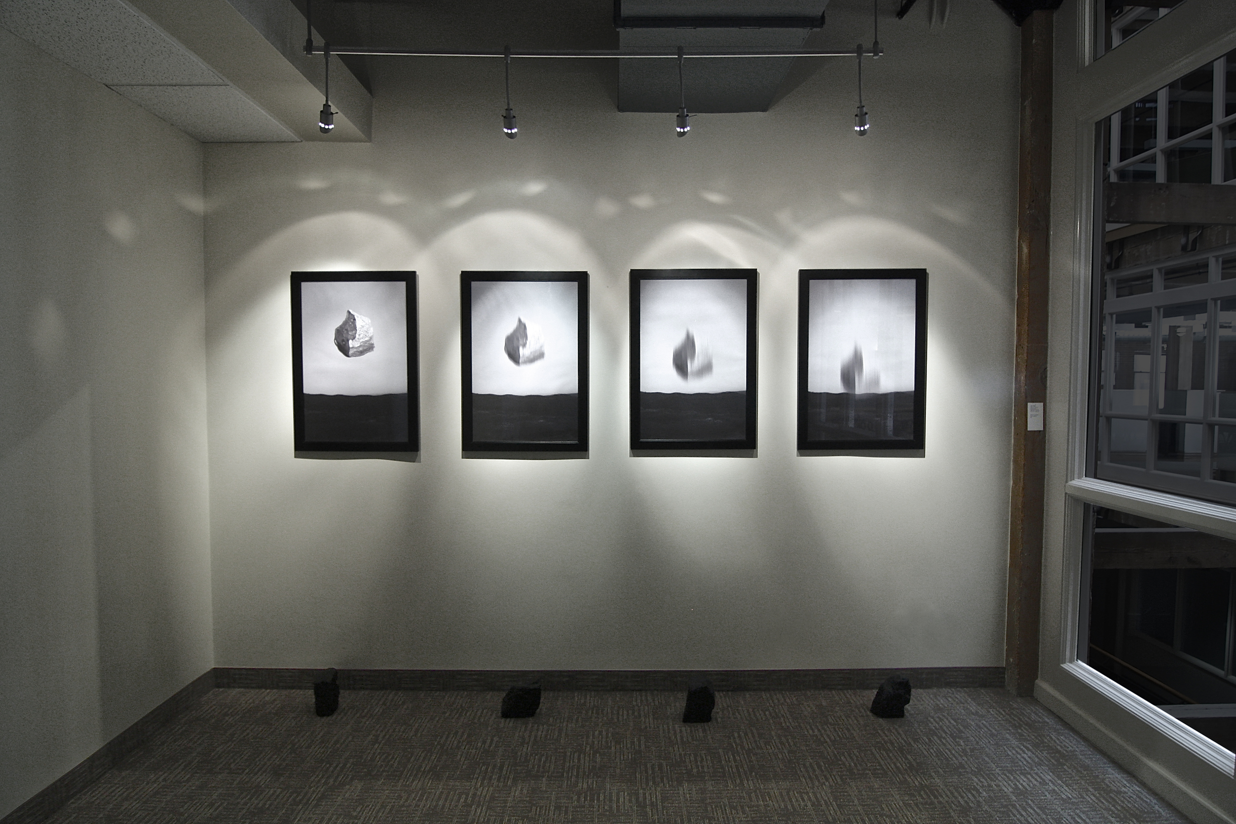 Danny Rose METEOR, METEOR multi-media installation: photography, animation, ambient sound and found objects photography: $200 each framed, $85 each unframed SOLD found objects: NFS