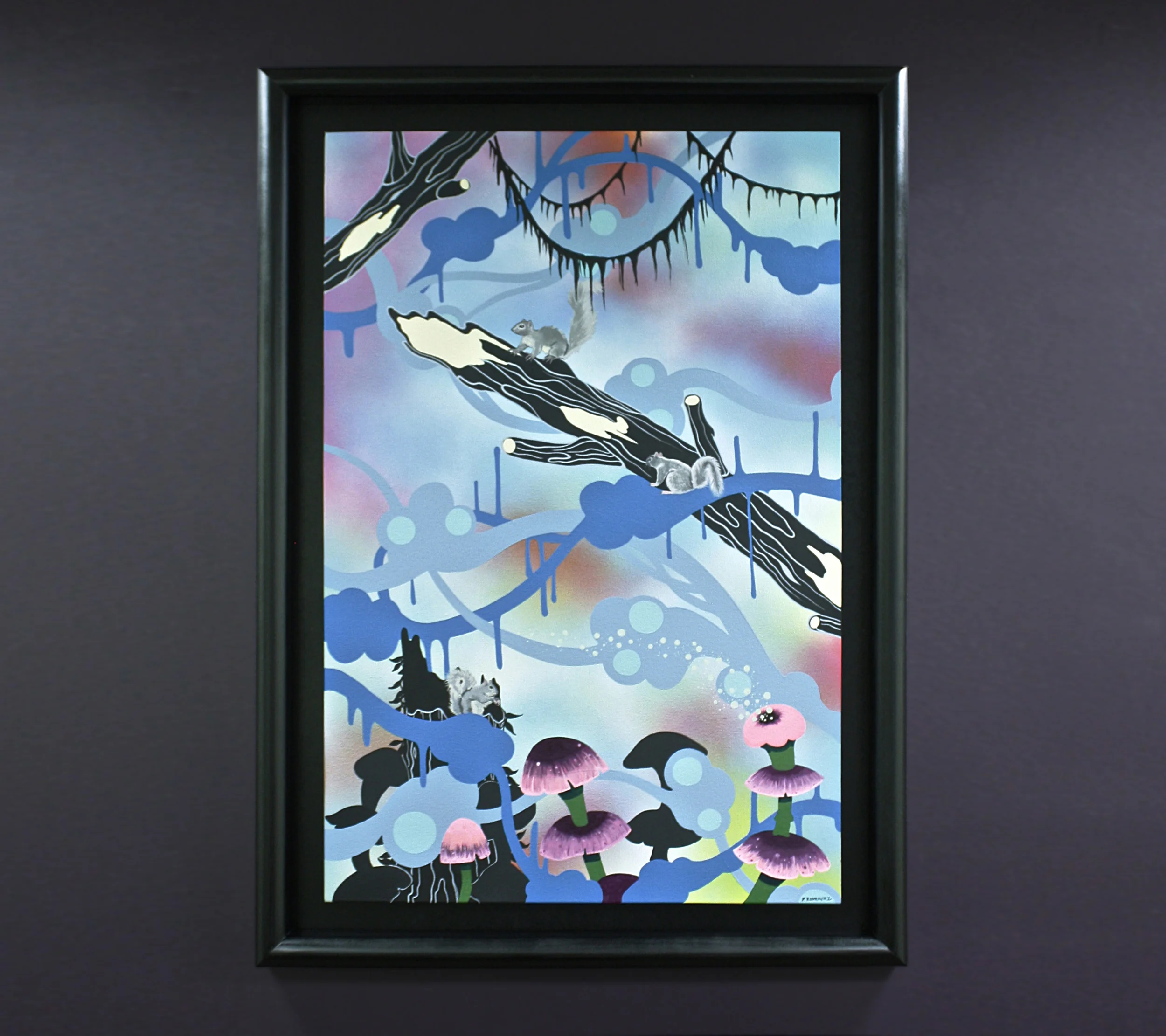 Patricia RodriguezSome Things Are Not For Youacrylic, Krylon, canvas $750