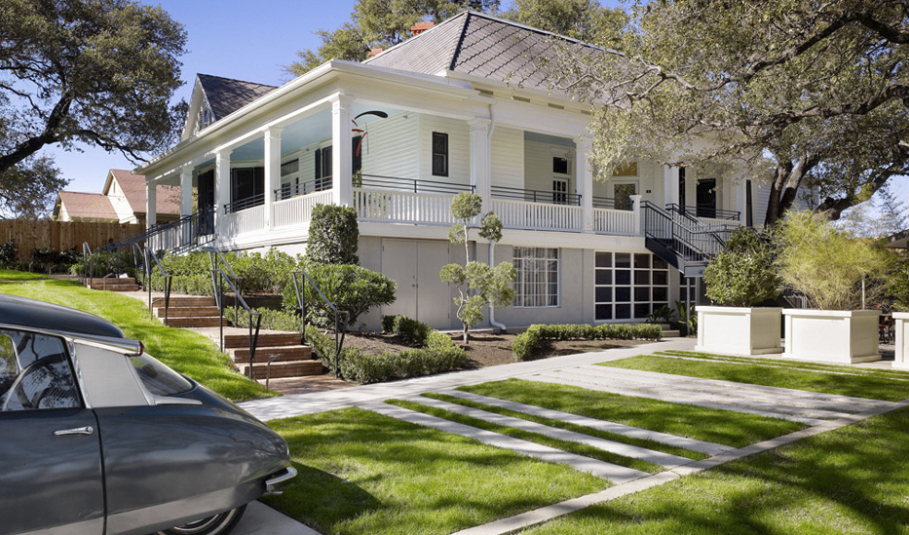 The salon was held at the Hotel Saint Cecilia's original 1888 Victorian house, once owned by a descendant of Davy Crockett. Photo credit: Clayton & Little Architects