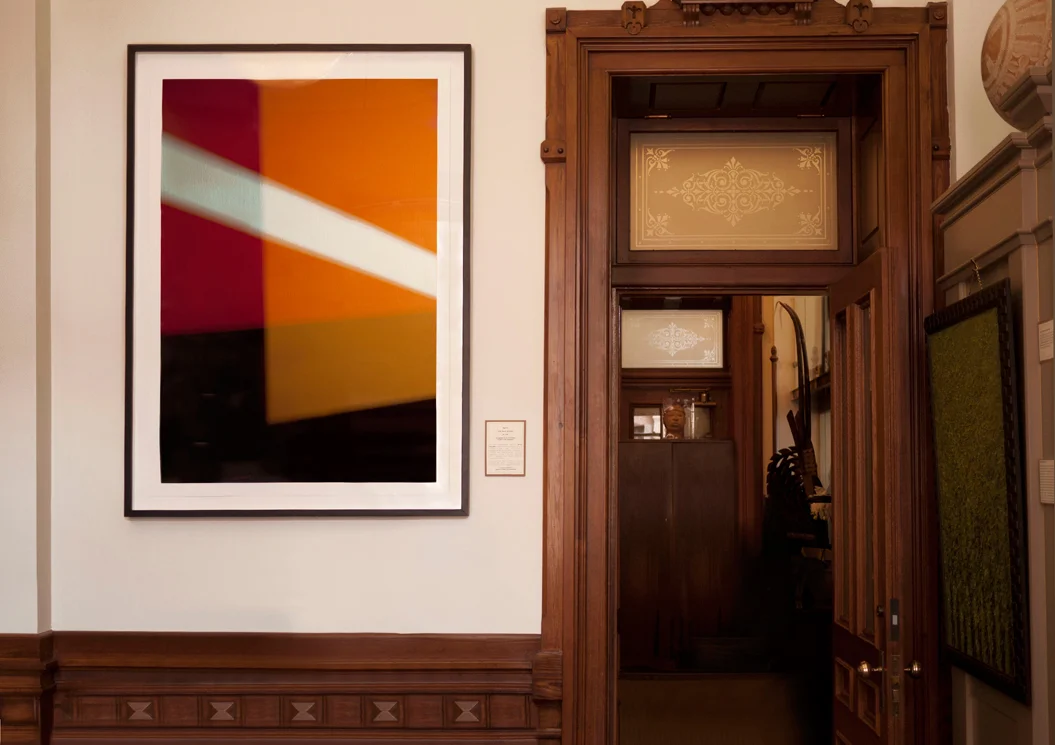 Right On (2014), archival pigment ink on rag paper, 60 x 40 inches (152.4 x 101.6 cm), shown in the "I See You" exhibit at the Texas Capitol. Edition of 5, AP 1, by photographer Steven Silverstein.