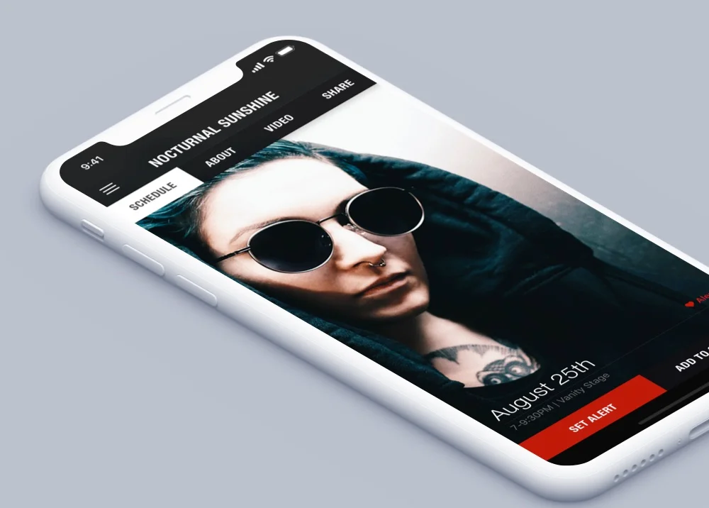 Loudwire Music Application UI/UX
