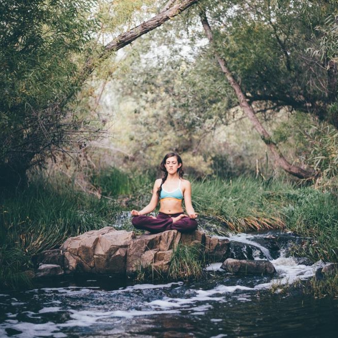 Outdoor Yoga Lifestyle Session in San Diego by Debra Alison Photography