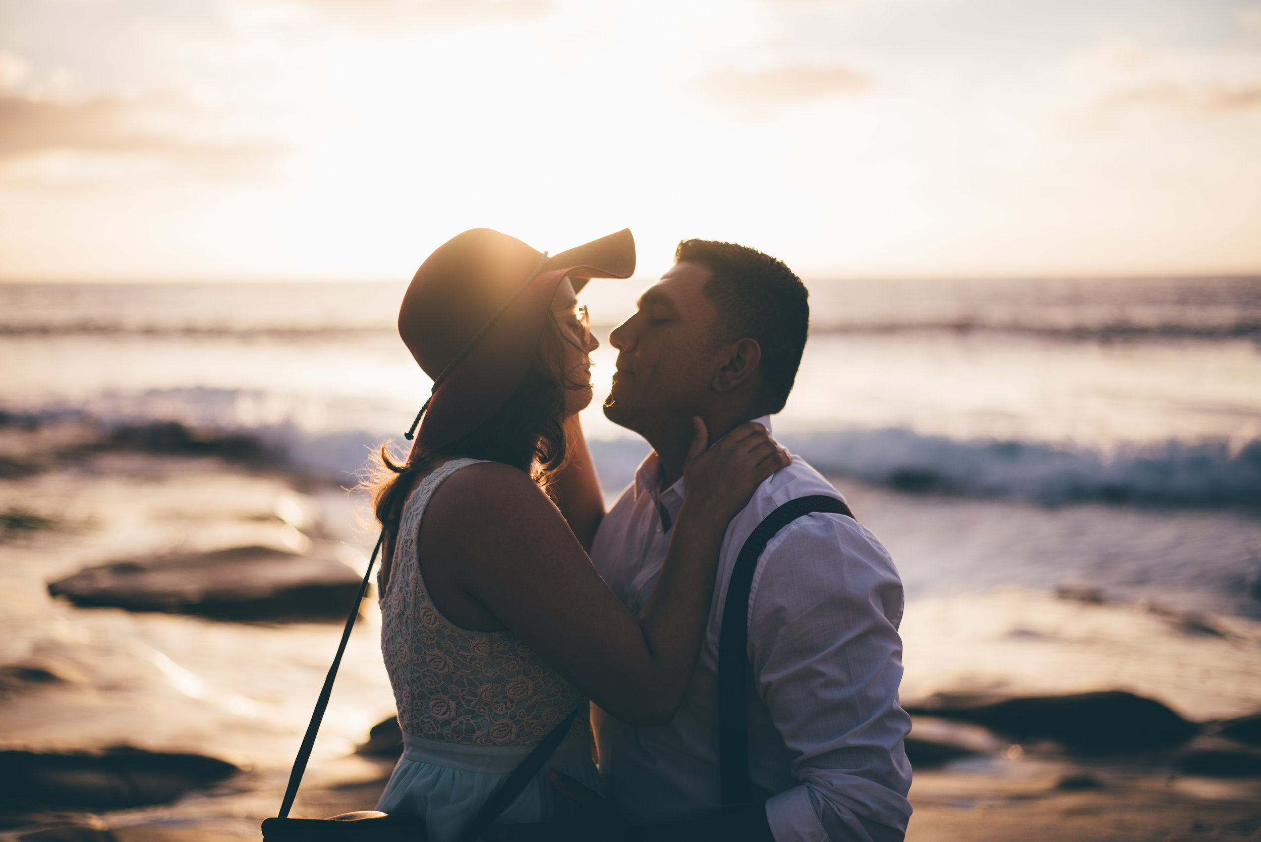 Beach Engagement by Debra Alison Photography