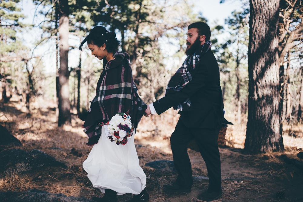 Adventurous Mt Laguna Elopement by Debra Alison Photography