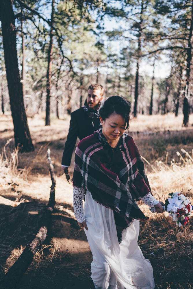 Adventurous Mt Laguna Elopement by Debra Alison Photography