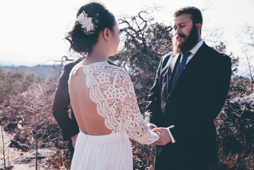 Adventurous Mt Laguna Elopement by Debra Alison Photography