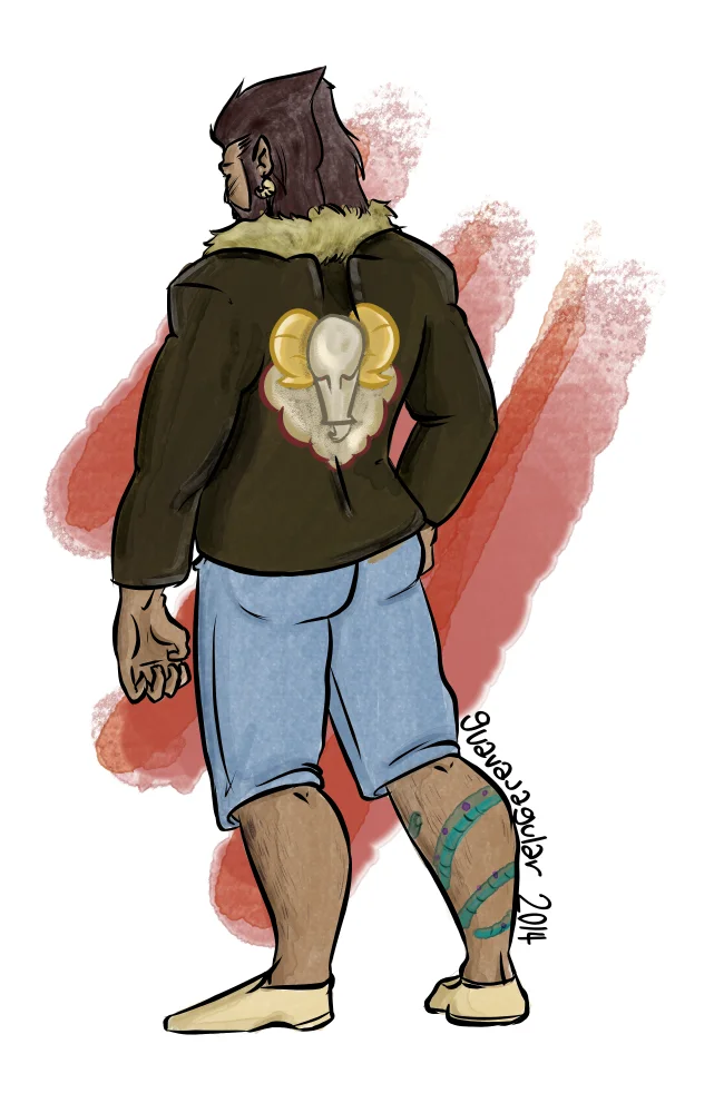 Chimera Werecat Human Shift