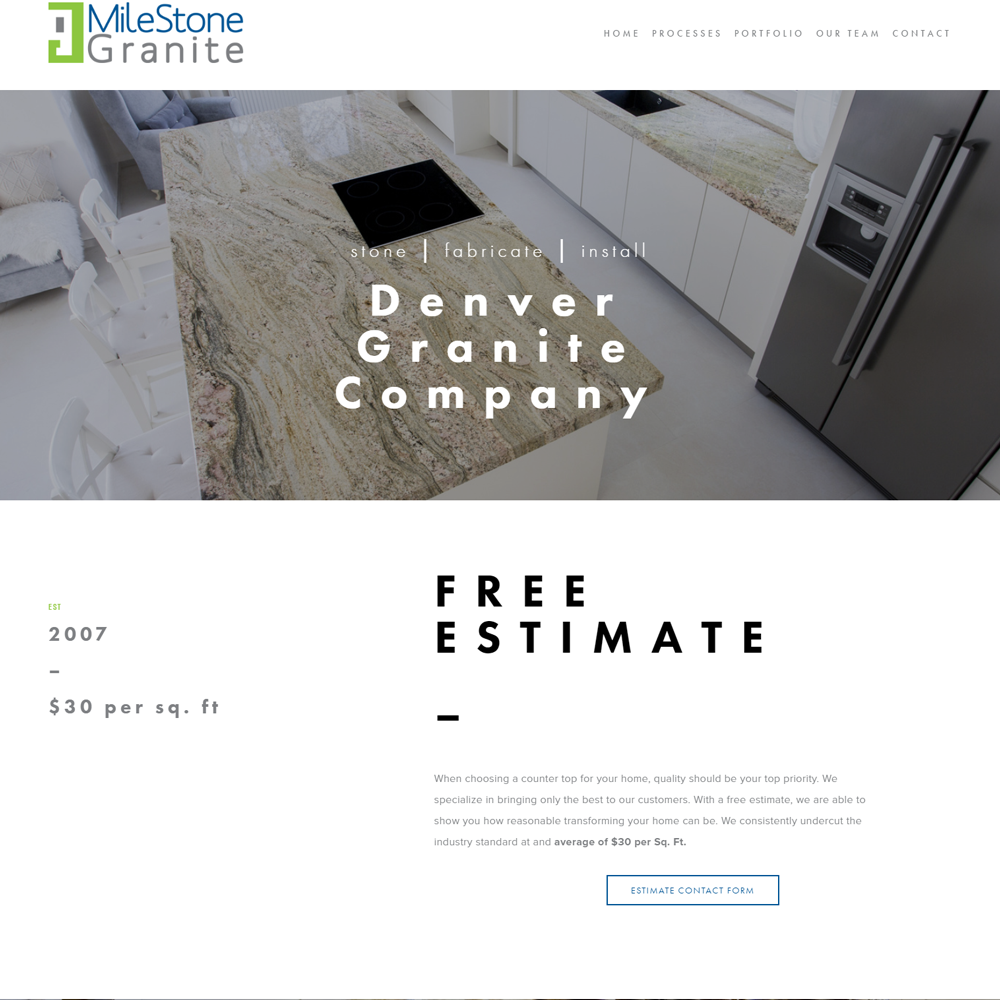 Milestone Granite Website (Copy)