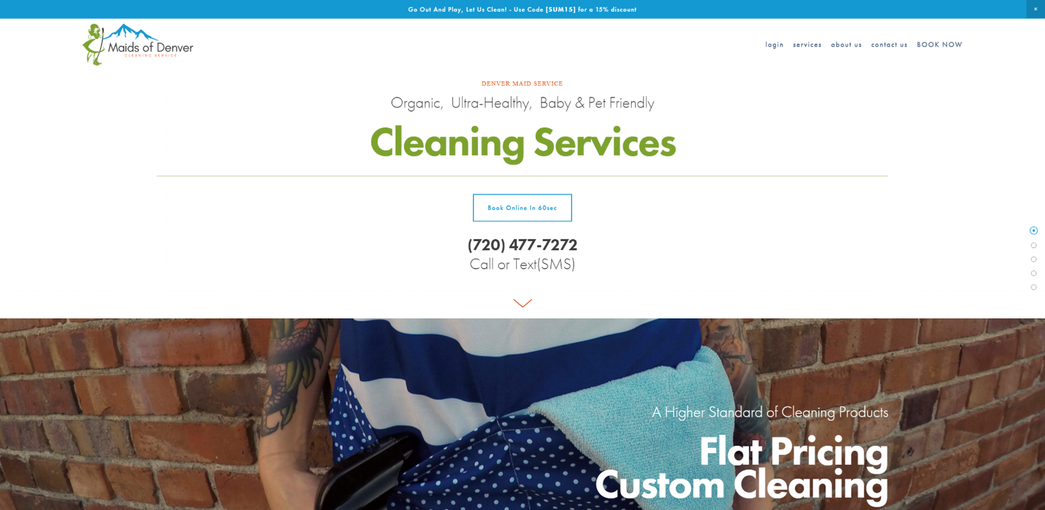 Maids Of Denver Website (Copy)