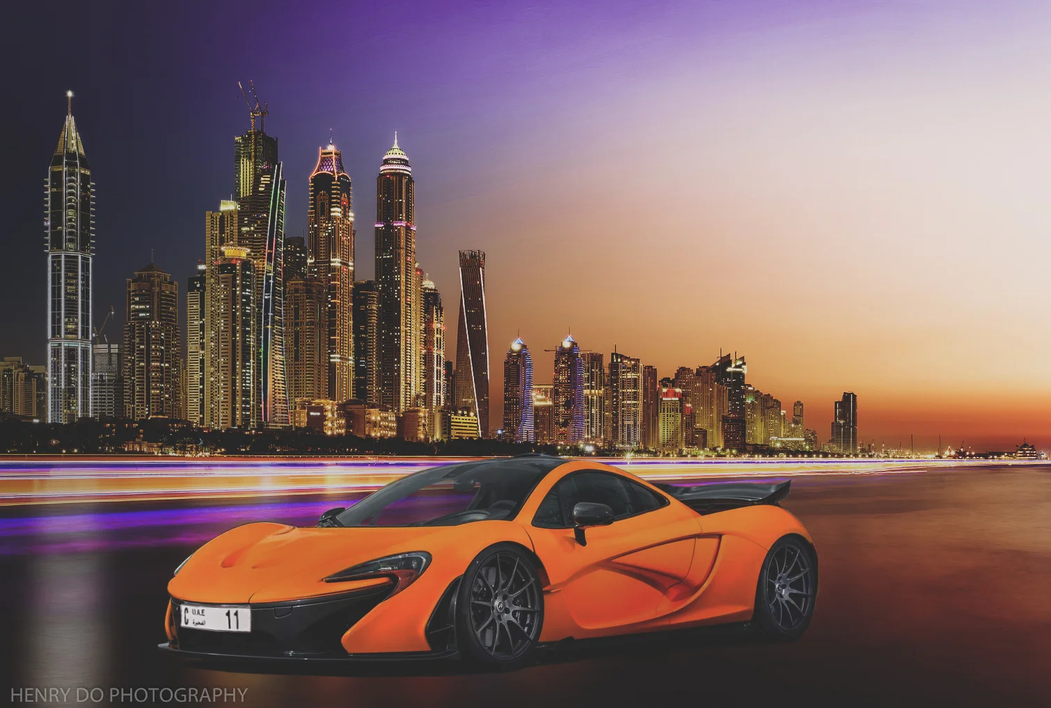 McLaren P1 in Dubai