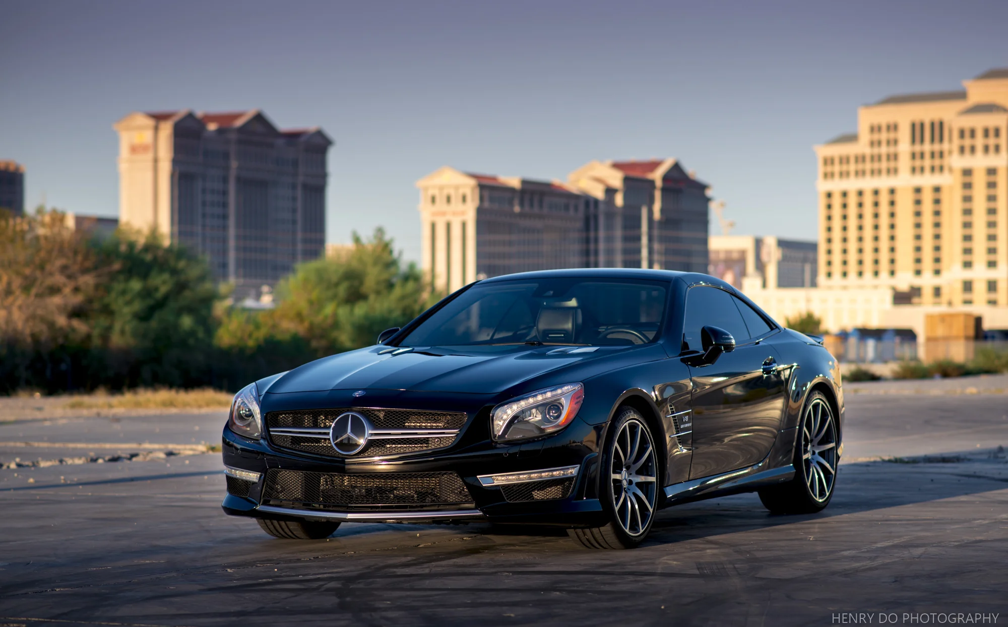 Mercedes AMG SL63 in Las Vegeas