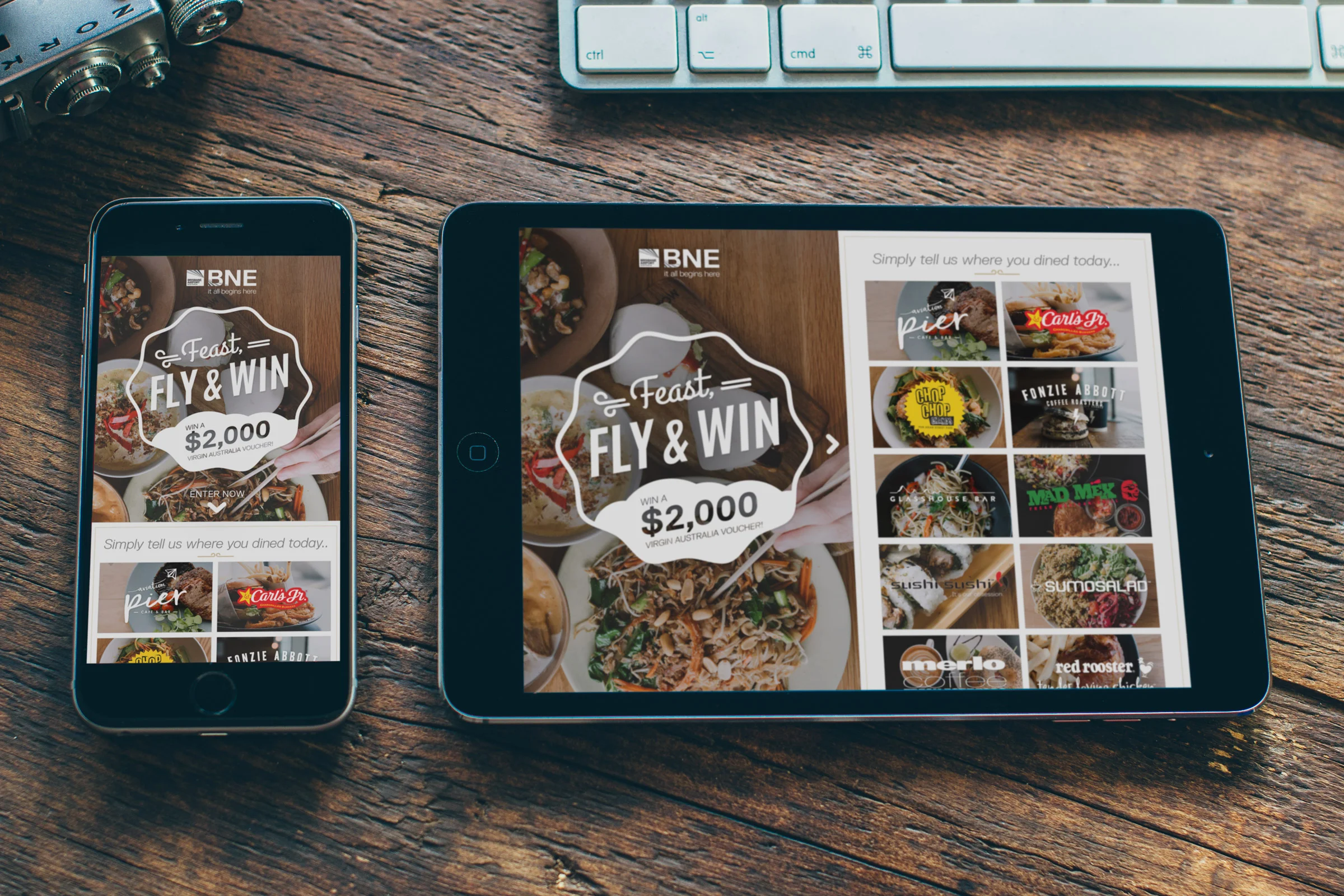 Brisbane Airport Corporation - Feast, Fly & Win
