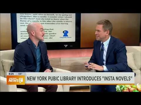  As project lead for NYPL I spoke to the press about the project including  NY1 ,   Forbes  ,     Times of London  , and more. 