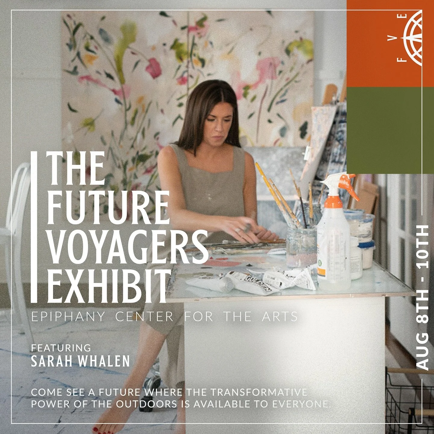 Opening this weekend: The Future Voyagers Exhibit @epiphanyarts201 

Curated by @dwightwhiteii in partnership with @highdiveus, this show merges community-based art with the @chicagovoyagers mission to empower youth with access to the outdoors. I am 