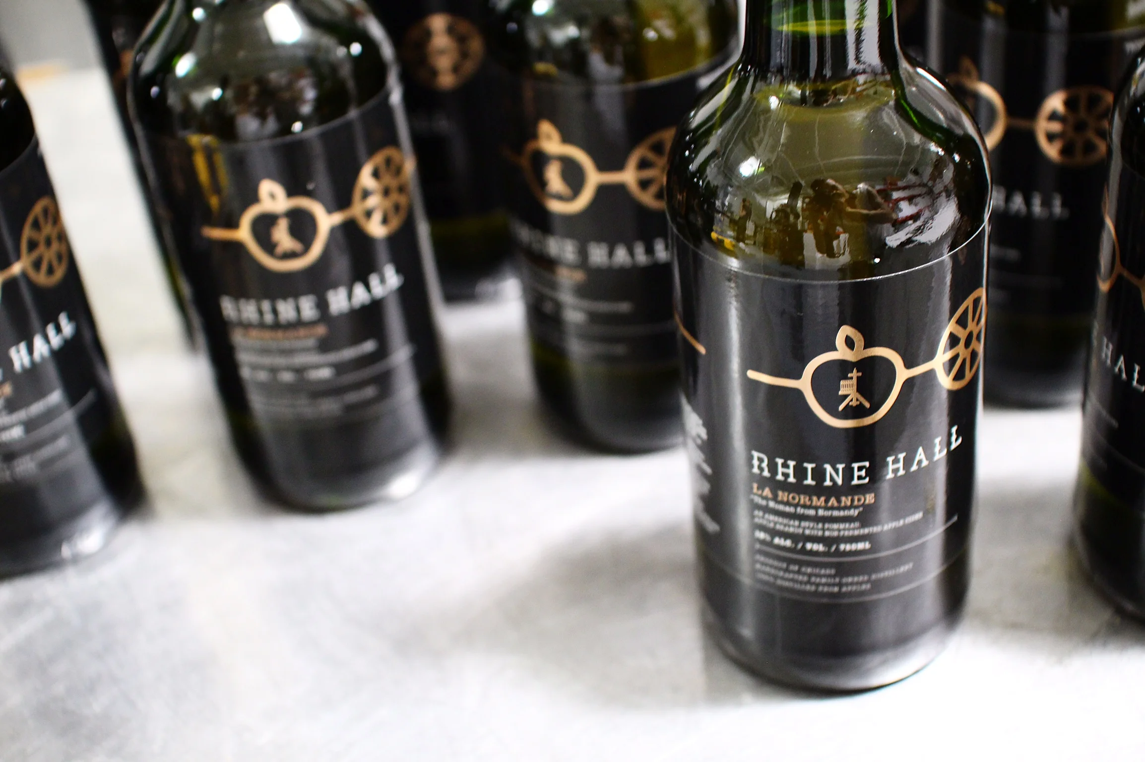 Our newest product, La Normande, an American style Pommeau