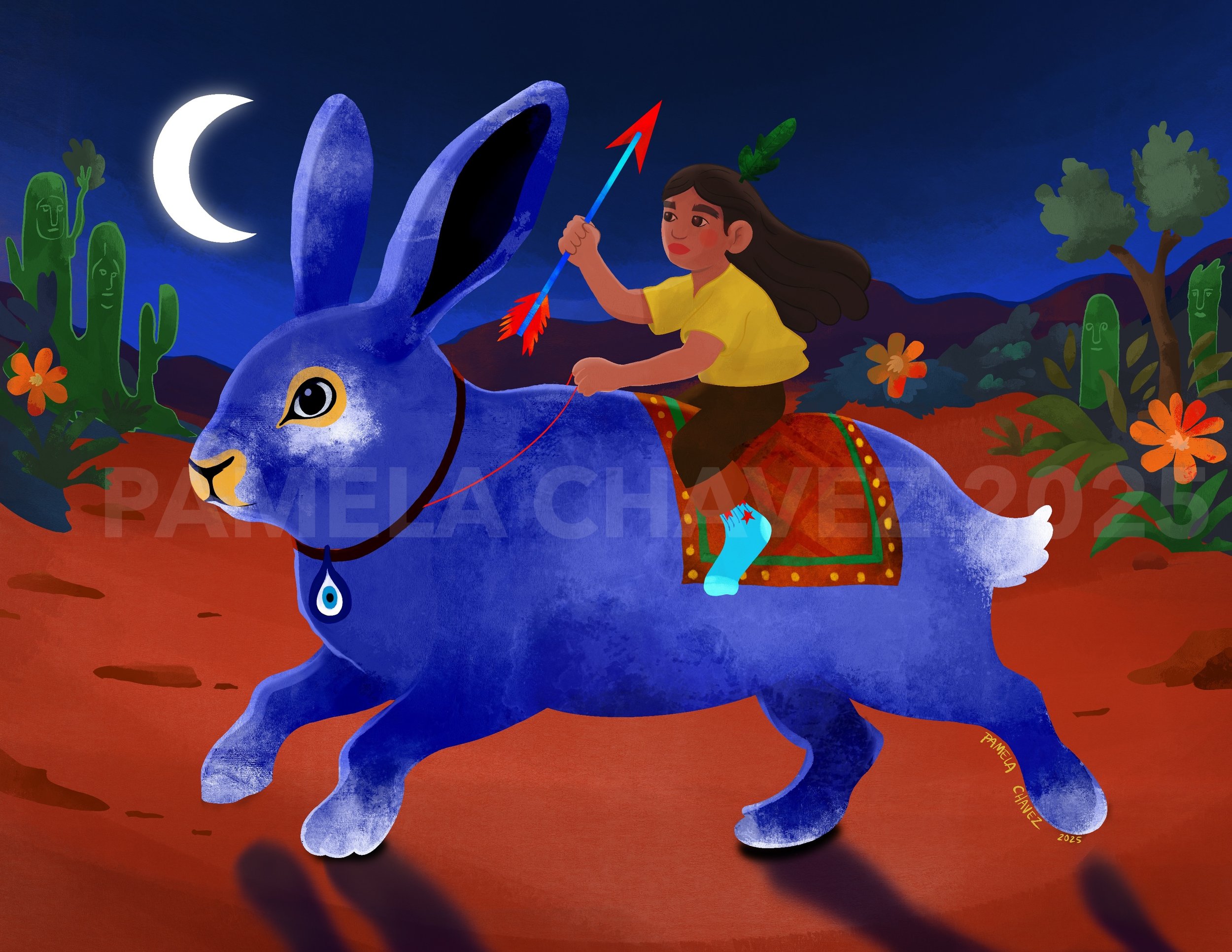 Pamela Chavez Digital Illustration, 2025