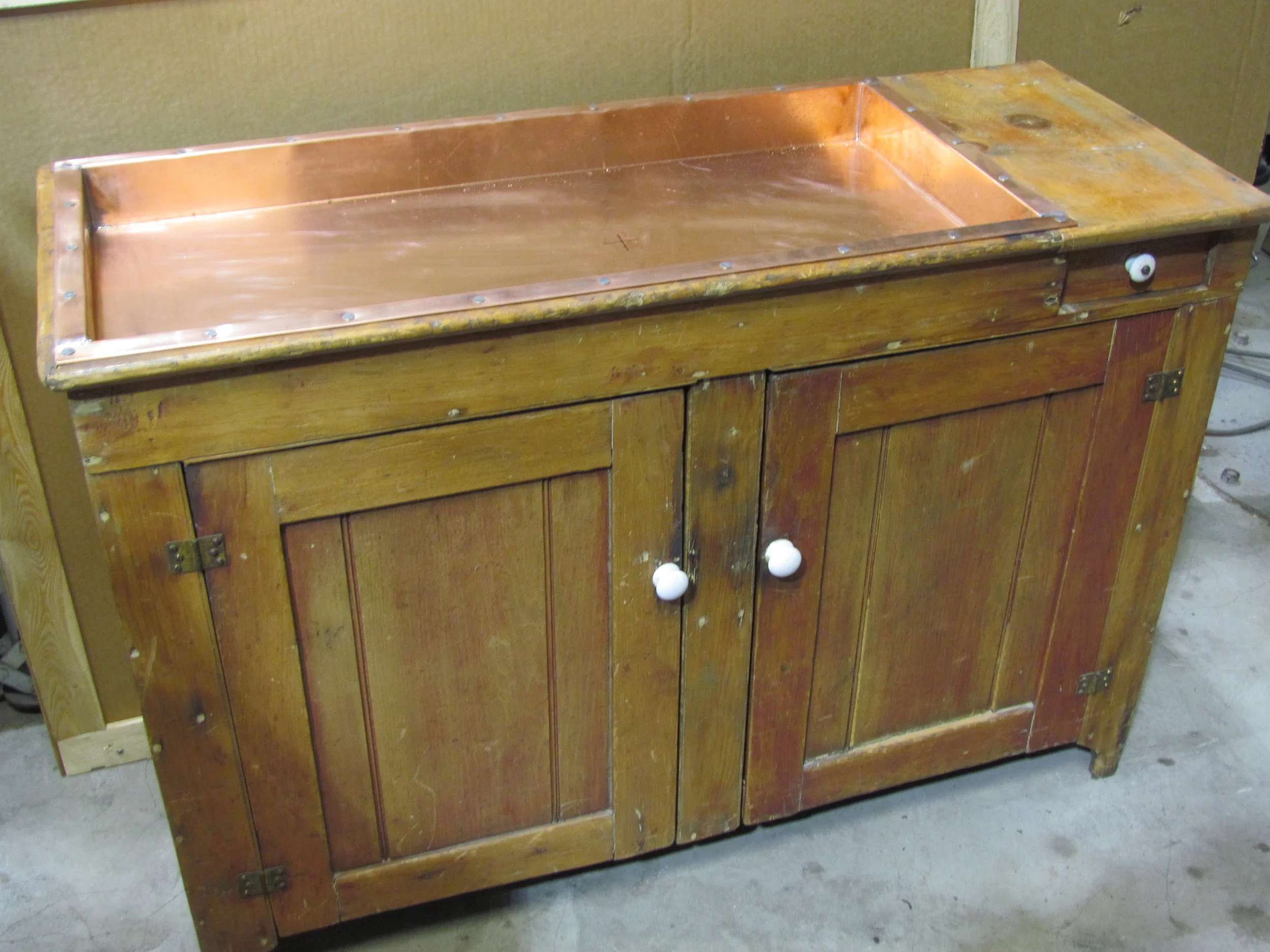 Copper Basin for Dry Sink