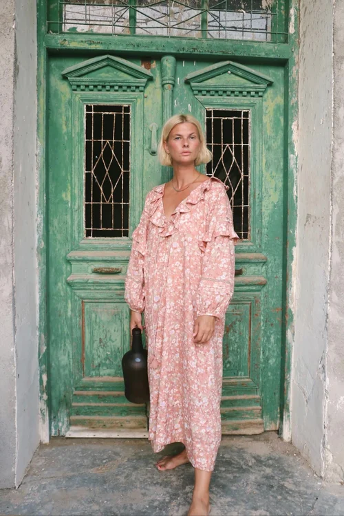 ［Ri］Bibiy. PEONY DRESS Aria Dress | Peony | Spring Collection | Bindu Clothing
