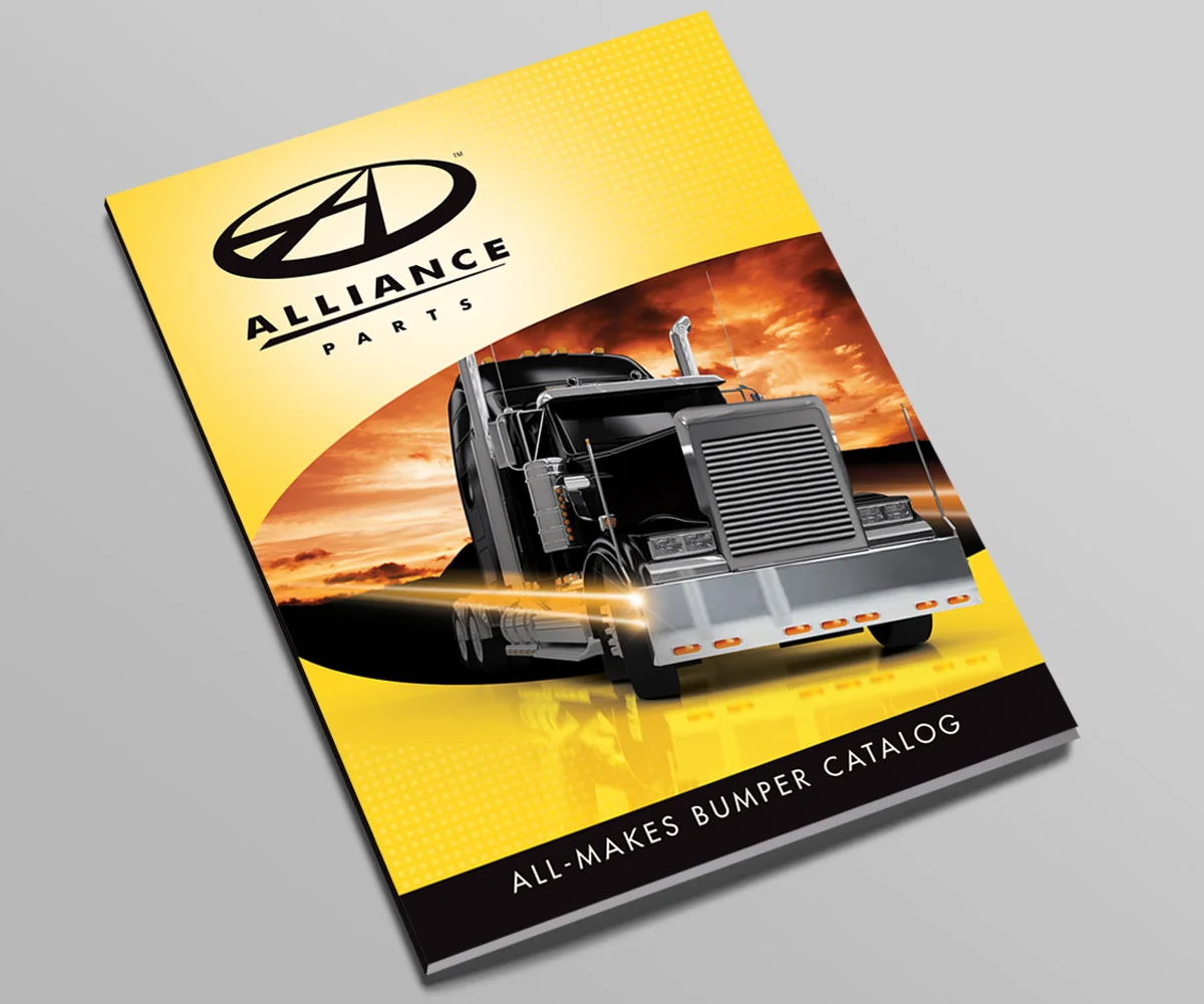  Catalog cover design for Alliance Parts 