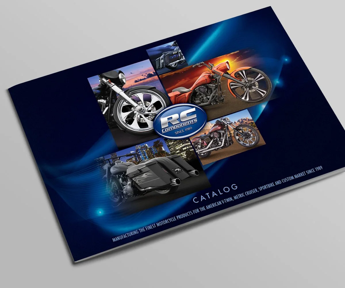  Catalog cover design for RC Components 