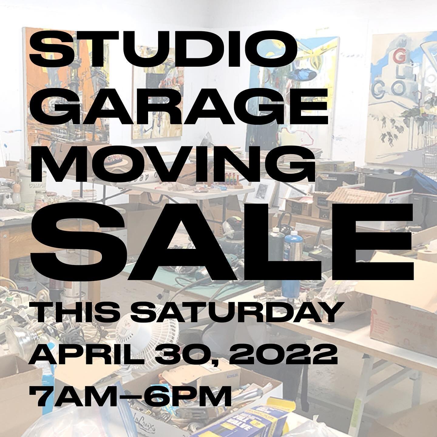 5 creative families, 1 massive sale, 1 day only.
--
Saturday, April 30th
7am to 6pm
--
2003 Brundrette
Dallas, TX 75208
--
You name it, we probably have it!
&bull; power tools large and small
&bull; hand tools
&bull; electronics
&bull; appliances
&bu