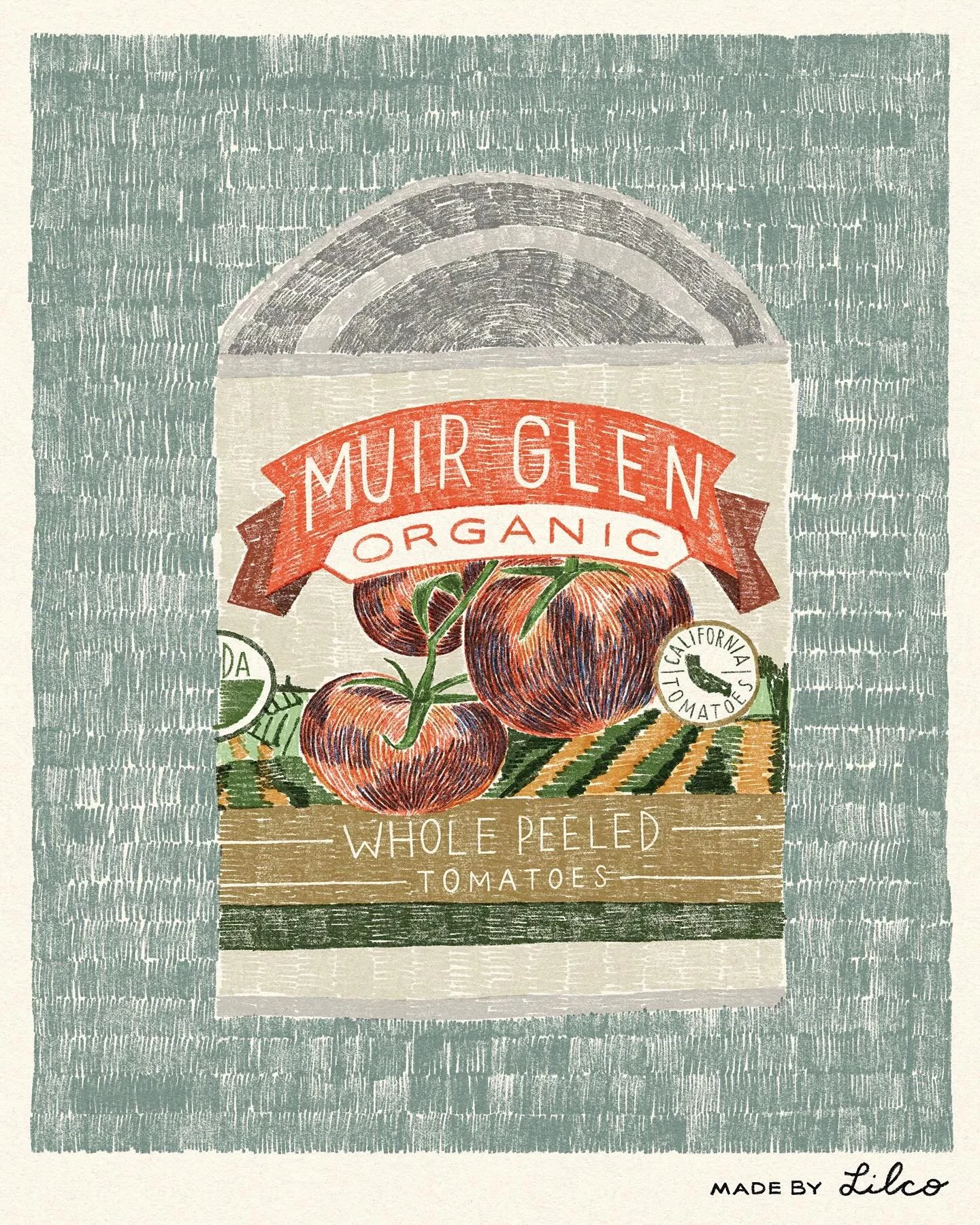 Pantry Drawing No. 4
&hellip;
I&rsquo;ve always gravitated to this label design in the grocery store, and I finally bought these ages ago. I have no idea what to do with them. The typography, colors, and illustration speak to me, and I&rsquo;m happy 