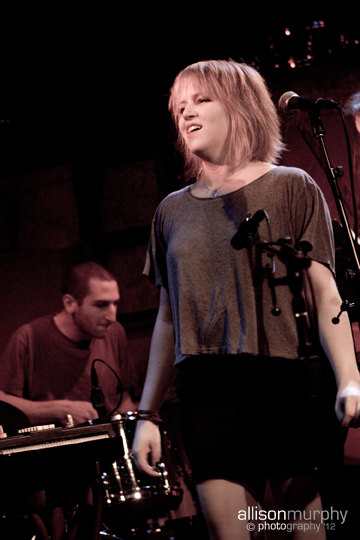 With Danny Sher, drummer and husband. Photo Credit: Allison Murphy
