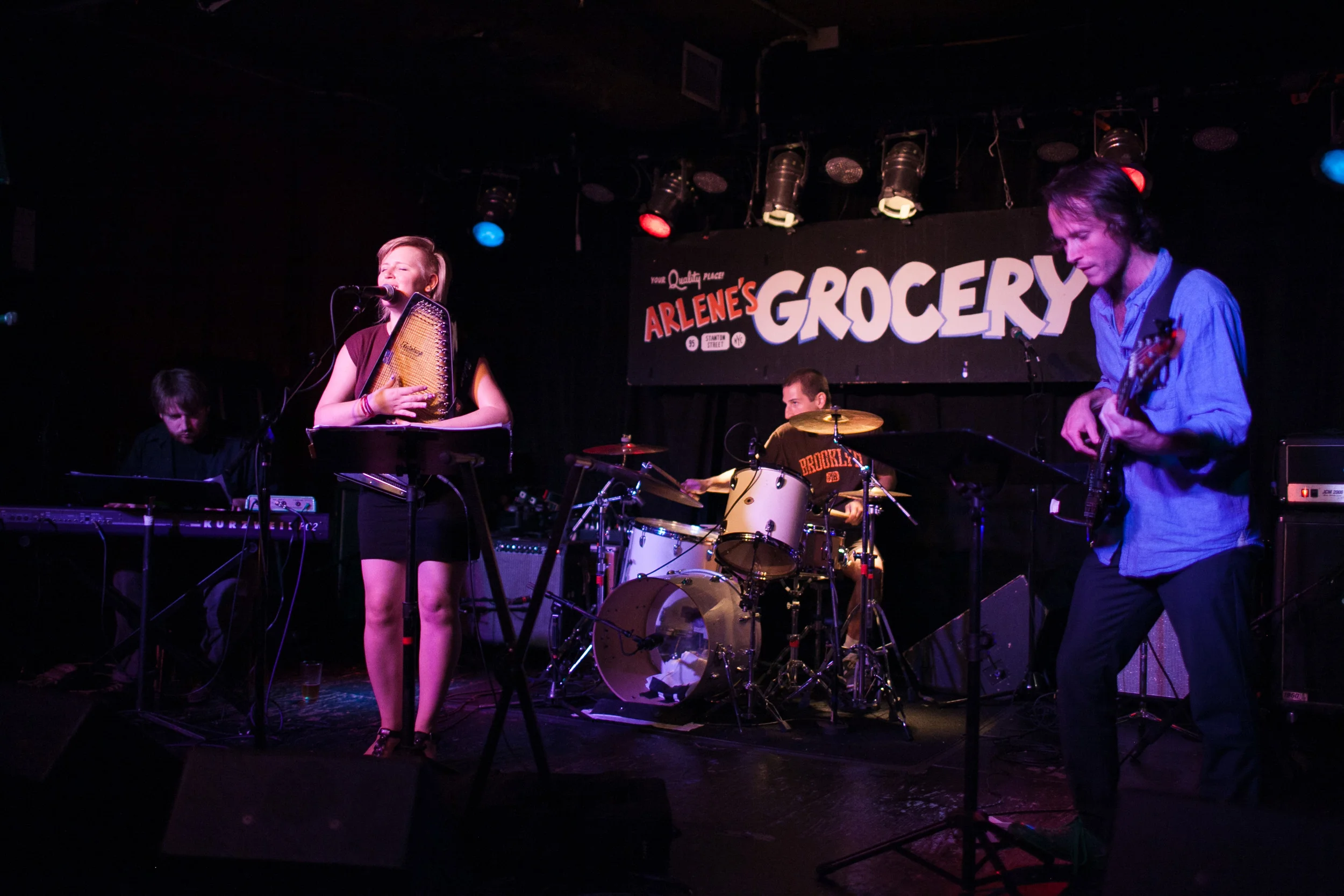 With Jeremy Viner, Danny Sher and Nick Jost at Arlenes Grocery. Photo credit: charlie-juliet photography