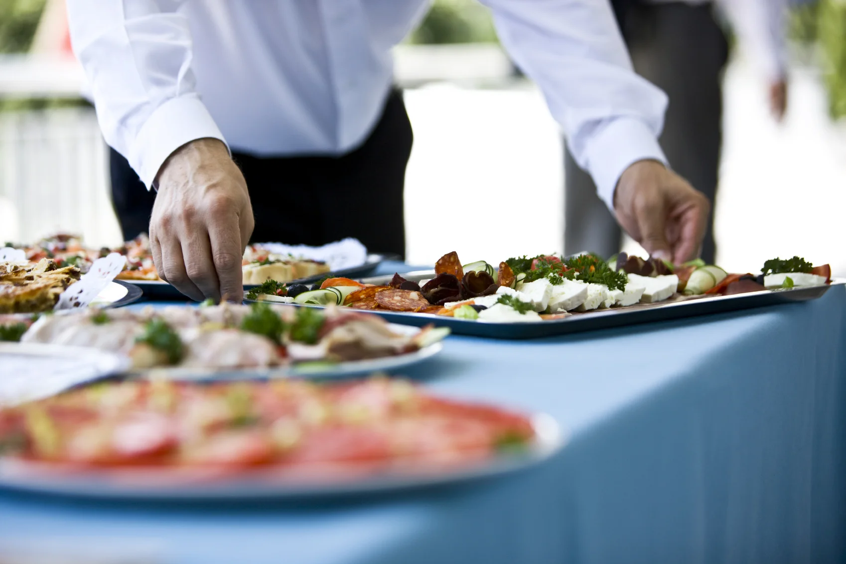 Hors d'oeuvres - fresh, local. 
