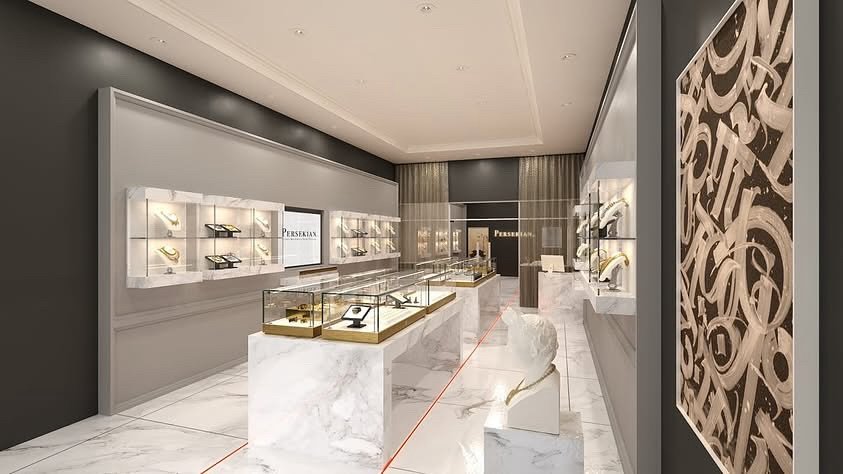 We&rsquo;re loving the recent updates to this showroom store design we helped develop with the talented @persekianinc 

Flow &amp; Show: 
Creating a space which, although small, emphasizes a clear circulation and customer experience. 
Bringing warm t