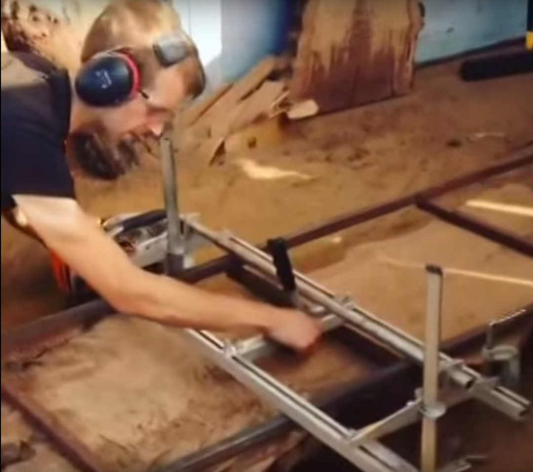 Milling Live Edge Slabs