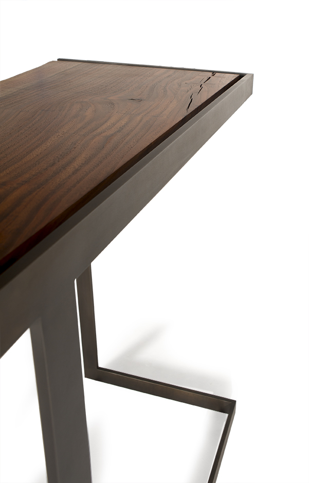 Live Edge Computer Desk — Taylor Donsker Design